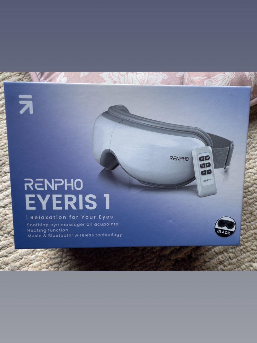 Eyeris 1 Eye Massager - Black
